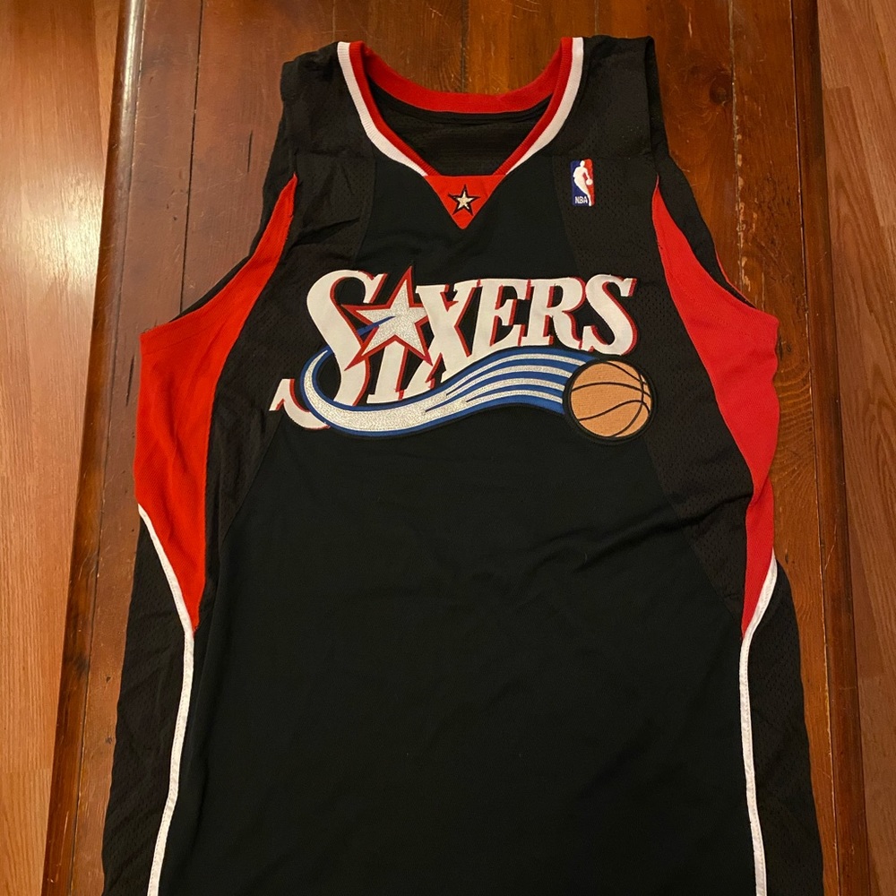 On Court Philadelphia 76ers Sixers NBA Jersey 44